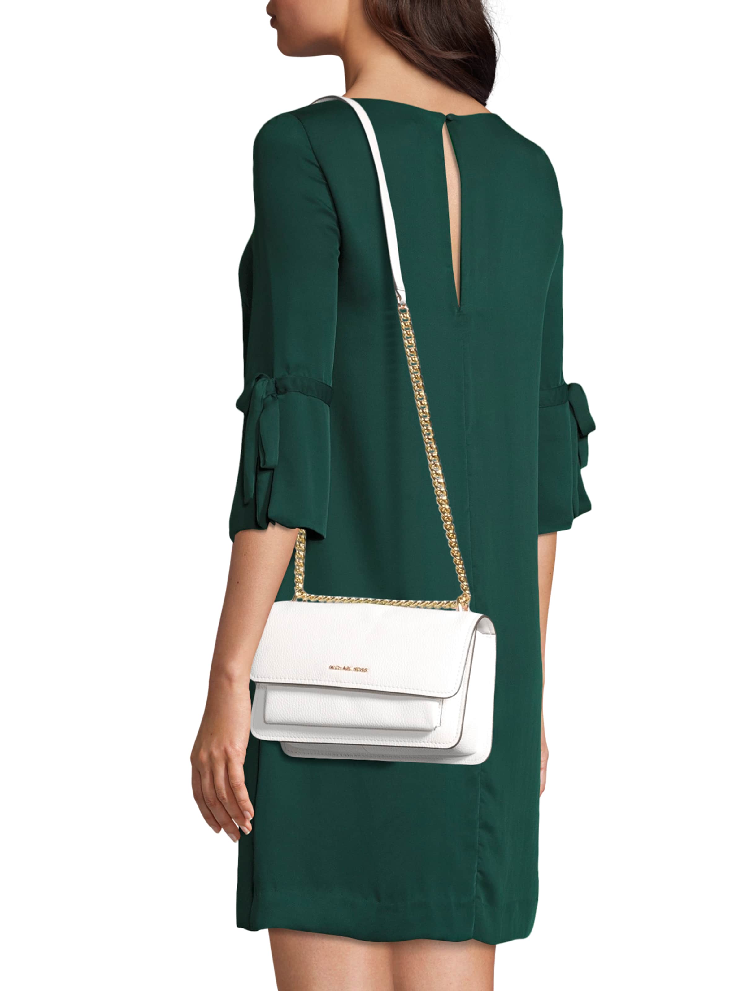 MICHAEL Michael Kors Shoulder bag 'Claire' in White: front