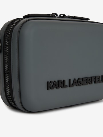Karl Lagerfeld Válltáska 'Kase' - szürke