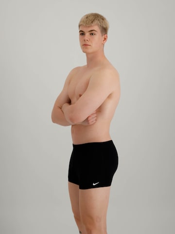 Nike Swim Sportbadehose in Schwarz