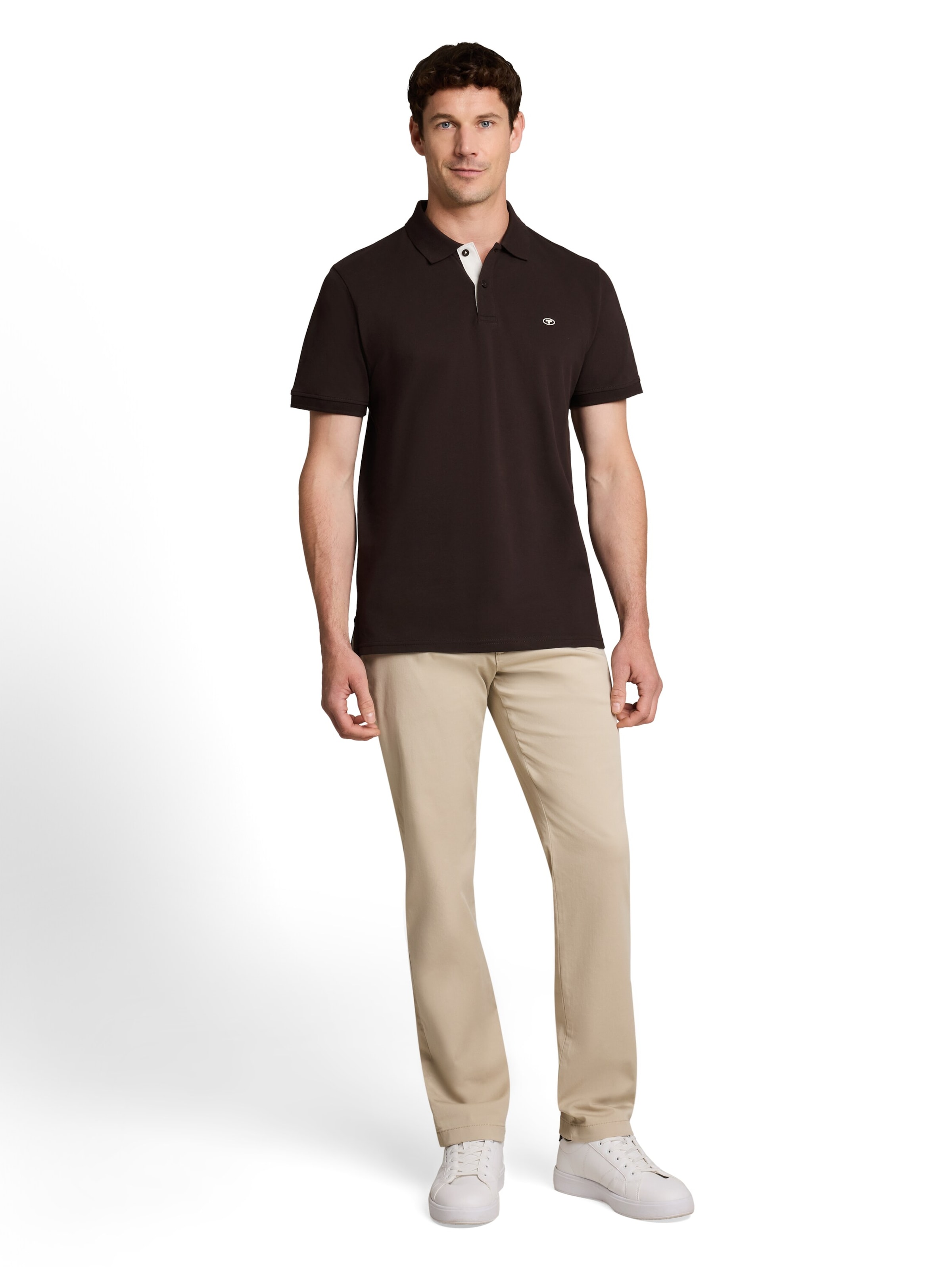 TOM TAILOR Shirt in Brown