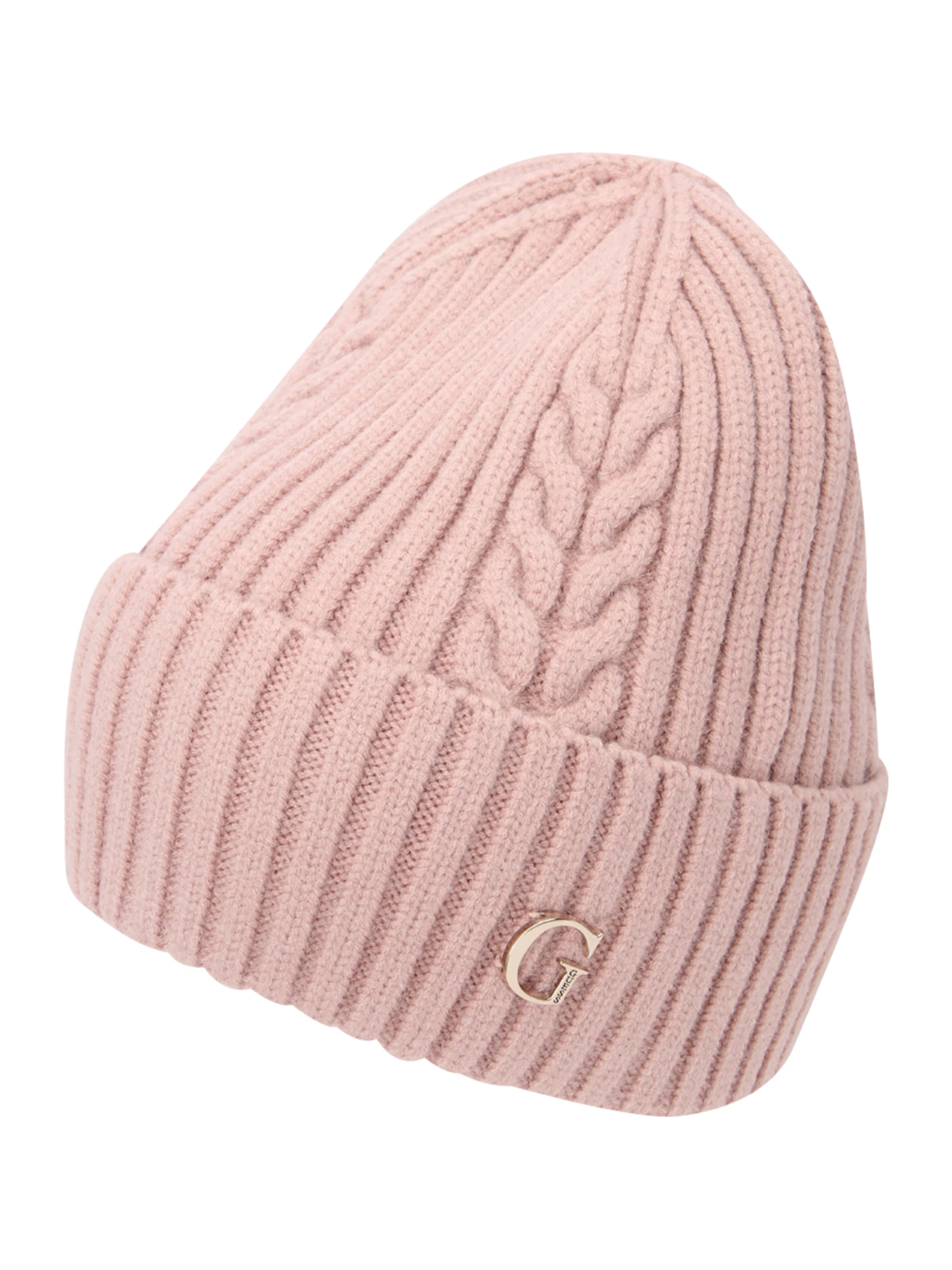 GUESS Шапка в Ярко-розовый: спереди