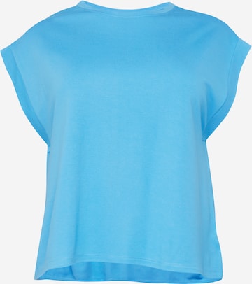 Vero Moda Curve Блуза 'Everly' в синьо: отпред