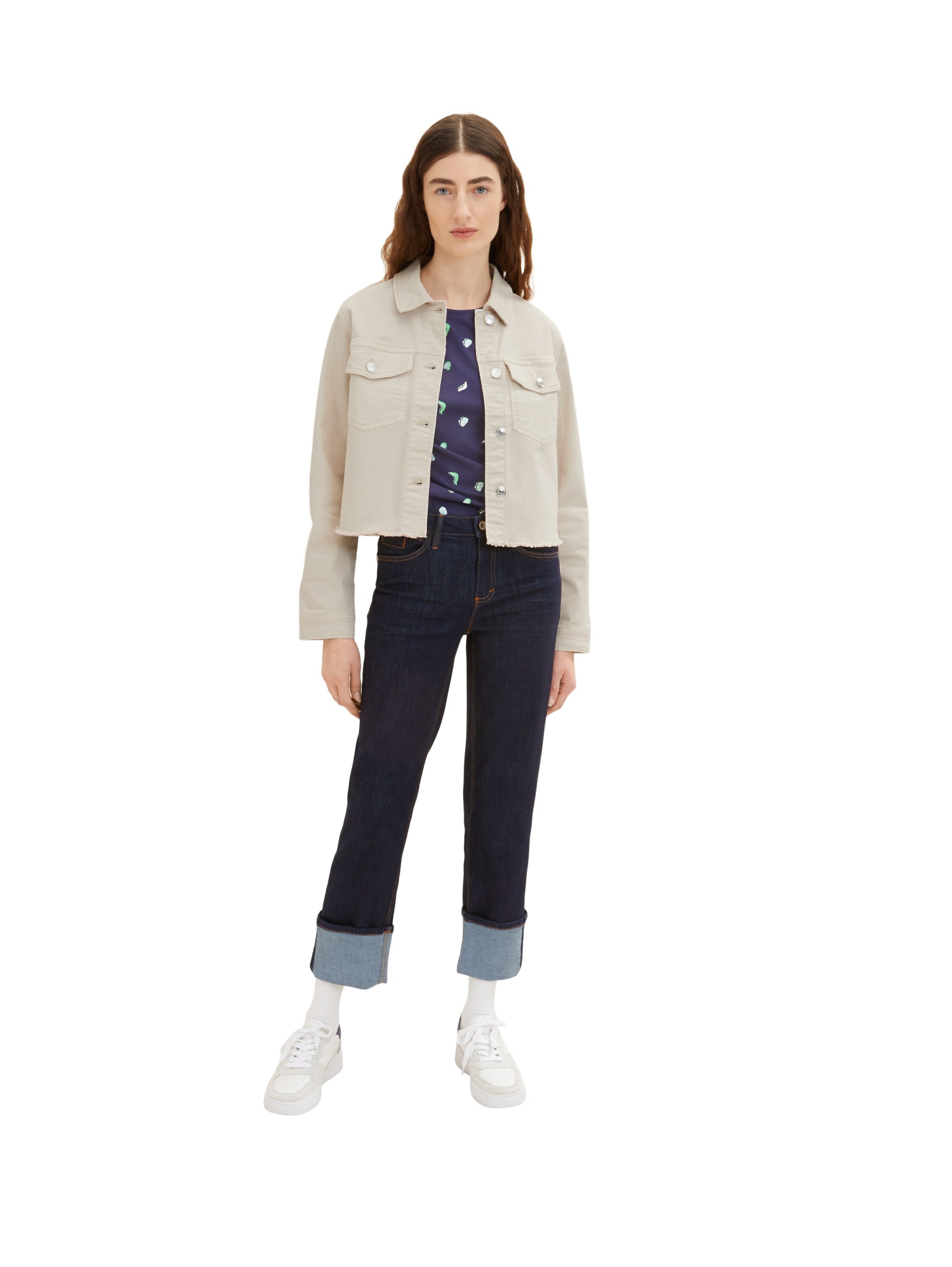 TOM TAILOR Shirts i blå