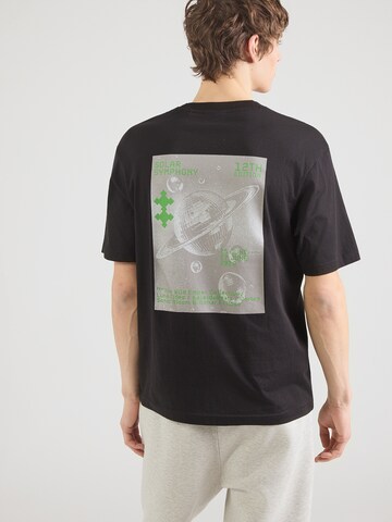 HUGO T-Shirt 'Nufotee' in Schwarz: Vorderseite