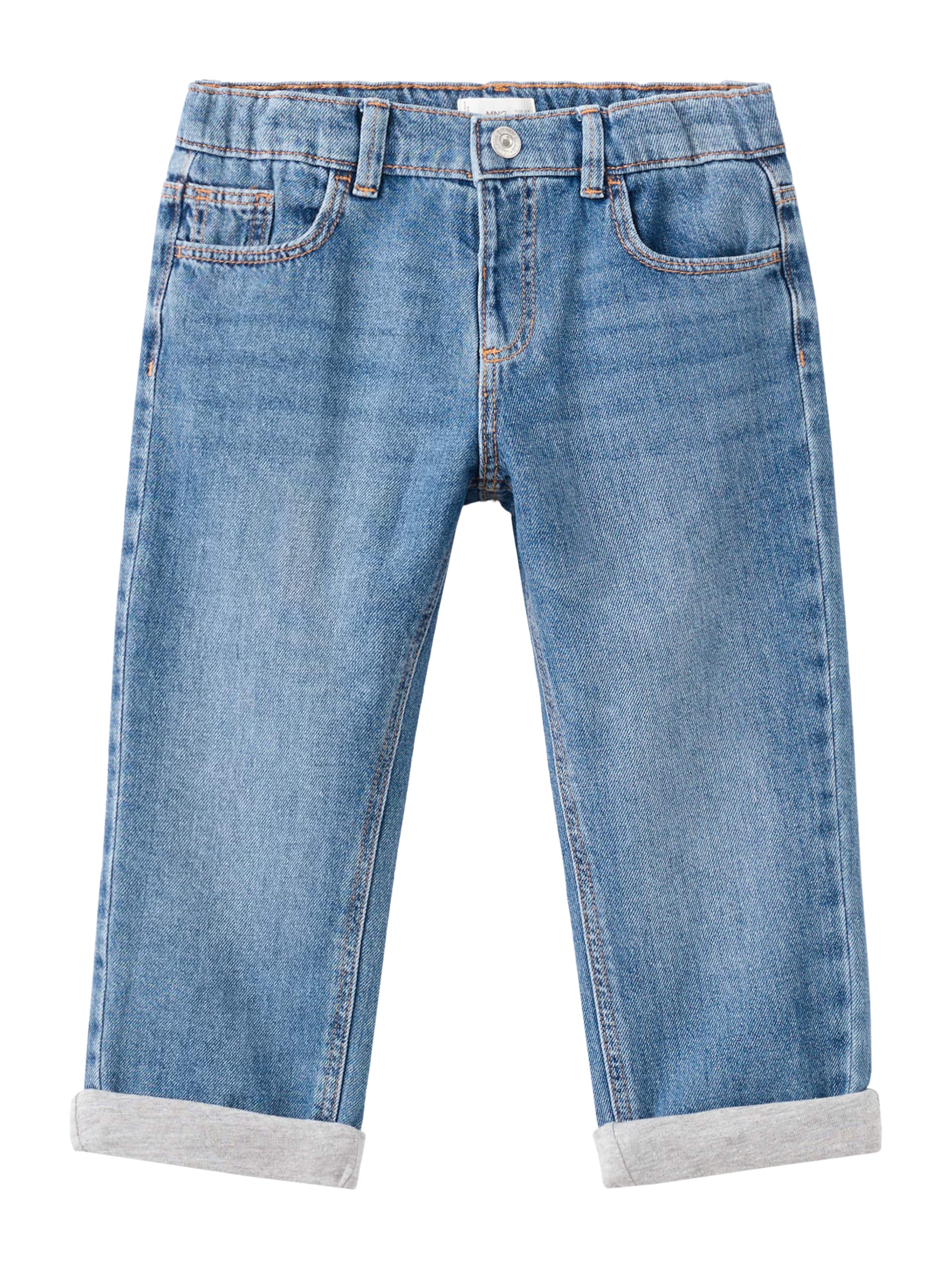 MANGO KIDS Regular Jeans 'SANTIB' in Blau: Vorderseite