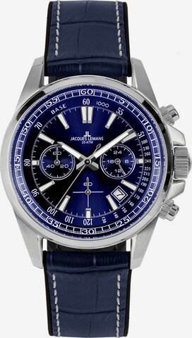 Jacques Lemans Analog Watch ' ' in Blue: front