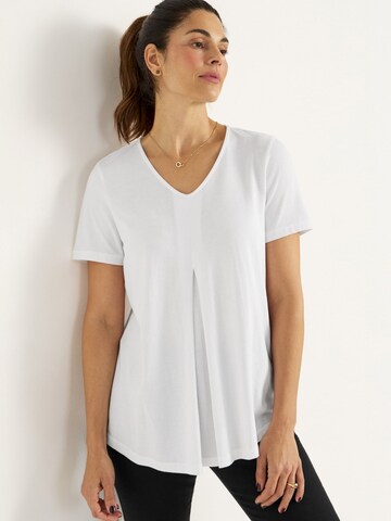 T-shirt Cellbes of Sweden en blanc : devant
