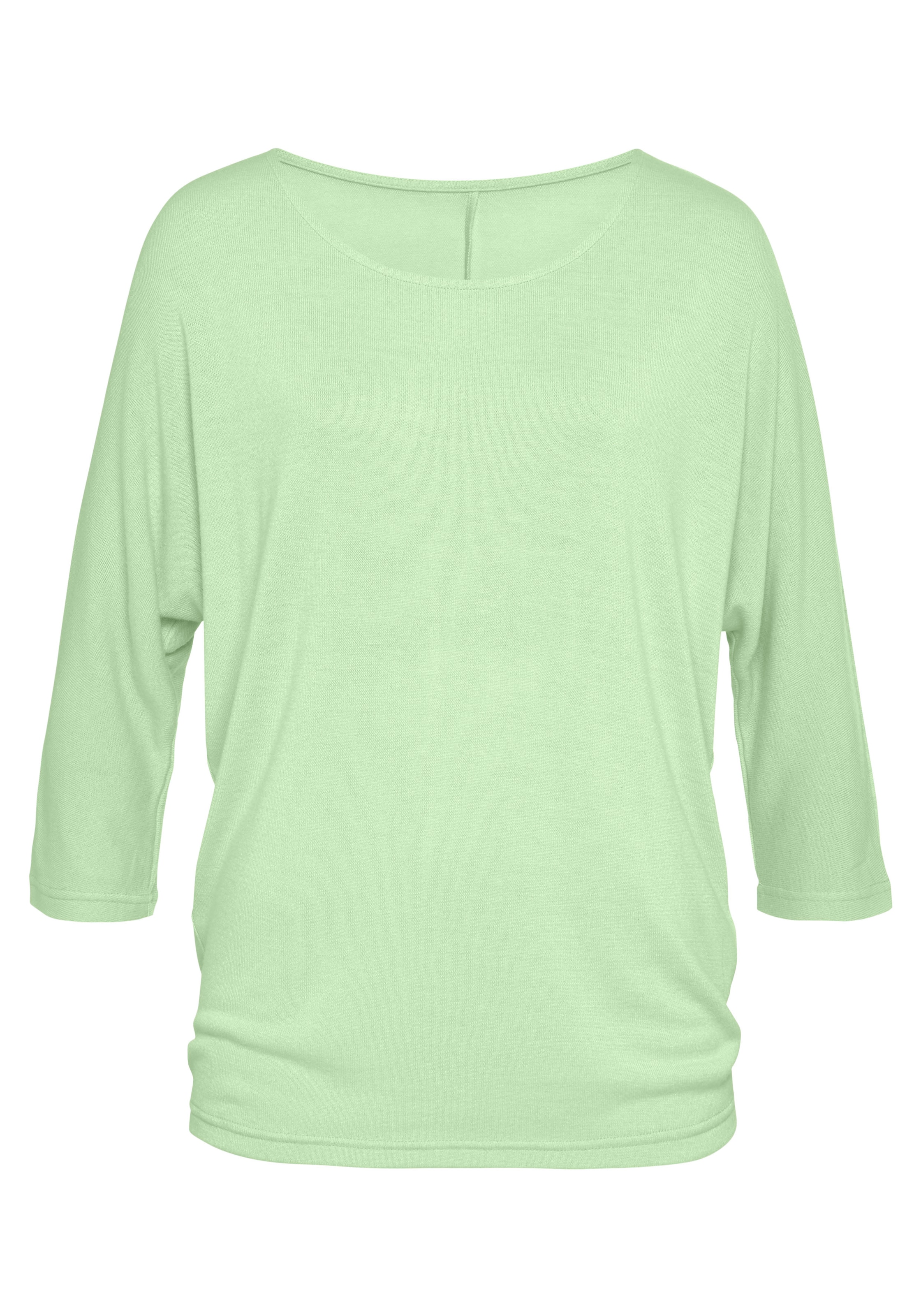 LASCANA Shirt in Green: front
