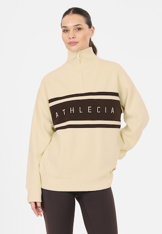 Athlecia Pullover 'Yiruma' in Beige: Vorderseite