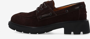 VENEZIA Schnürschuh in Braun: Vorderseite