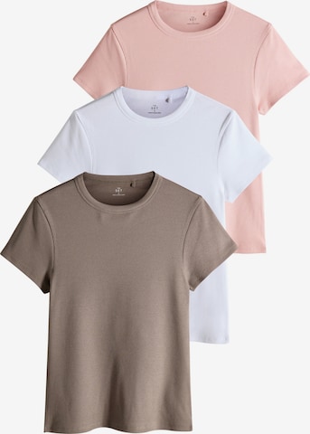 The Set Футболка в Бежевый: спереди