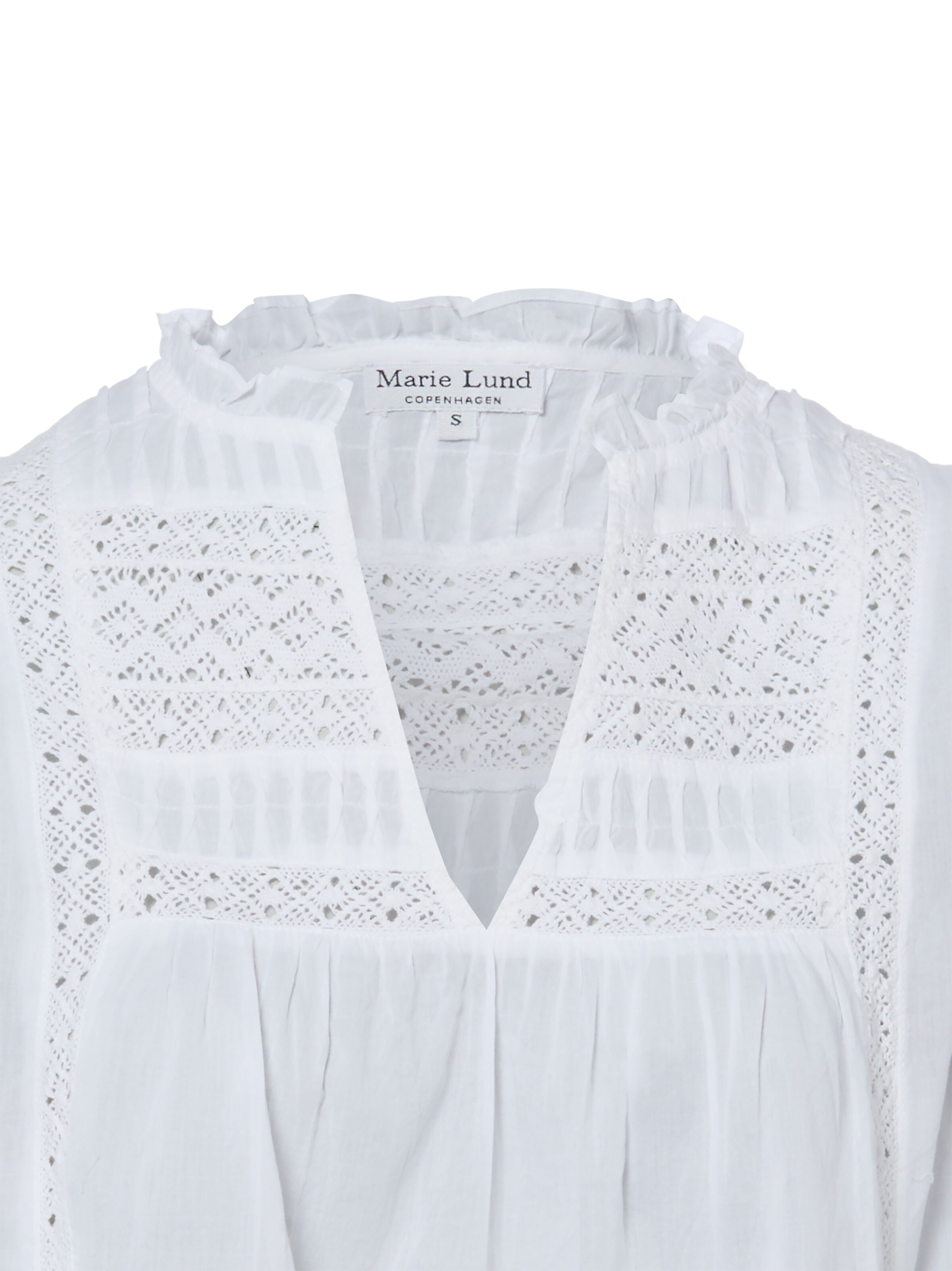 Chemisier Marie Lund en blanc