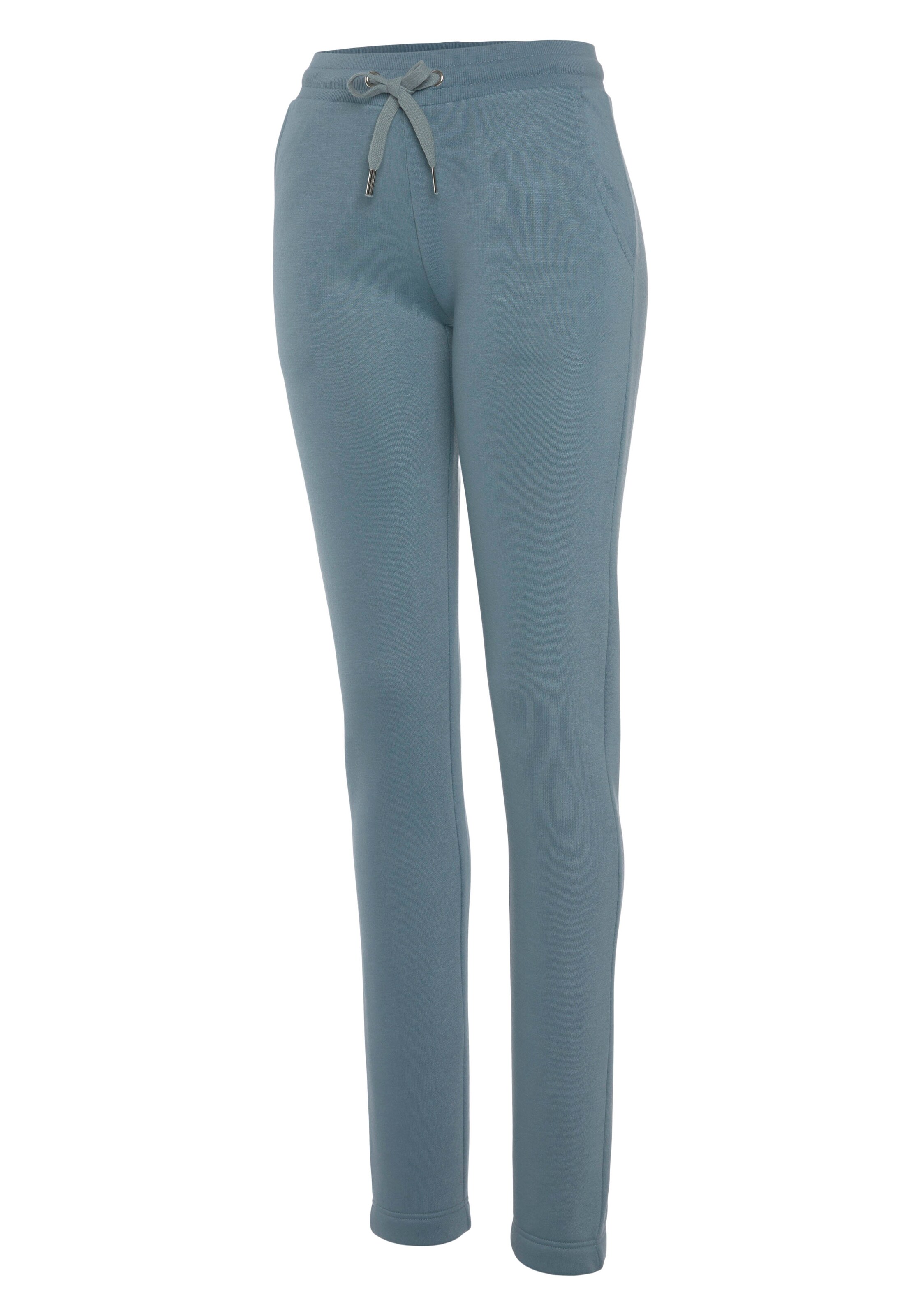 VIVANCE Slimfit Hose in Blau