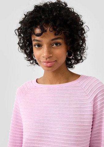 QS Pullover in Pink