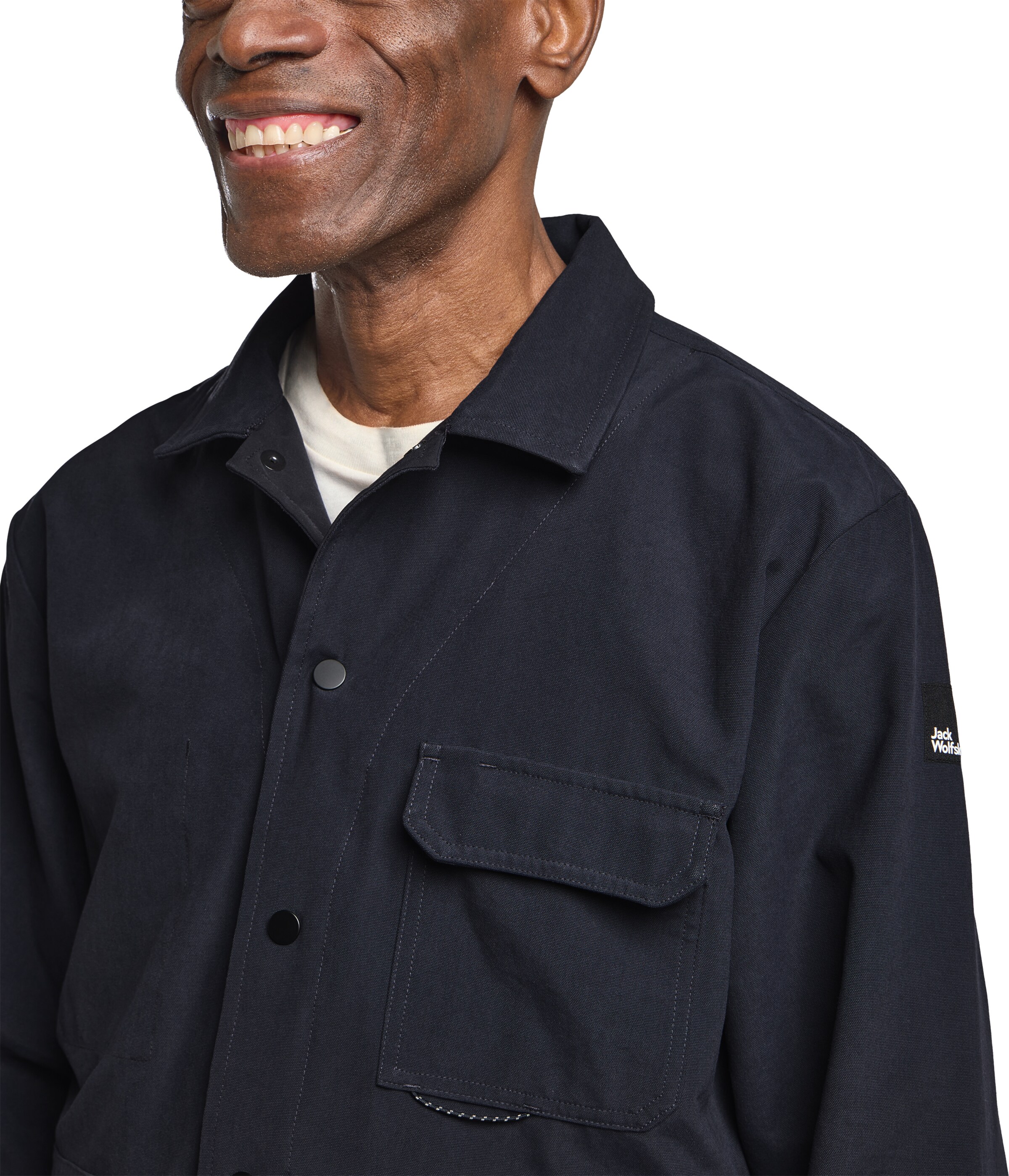 JACK WOLFSKIN Comfort Fit Funktionshemd in Blau