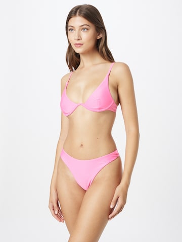 NLY by Nelly Minimiser Bikini top 'Flatter Me' in Pink