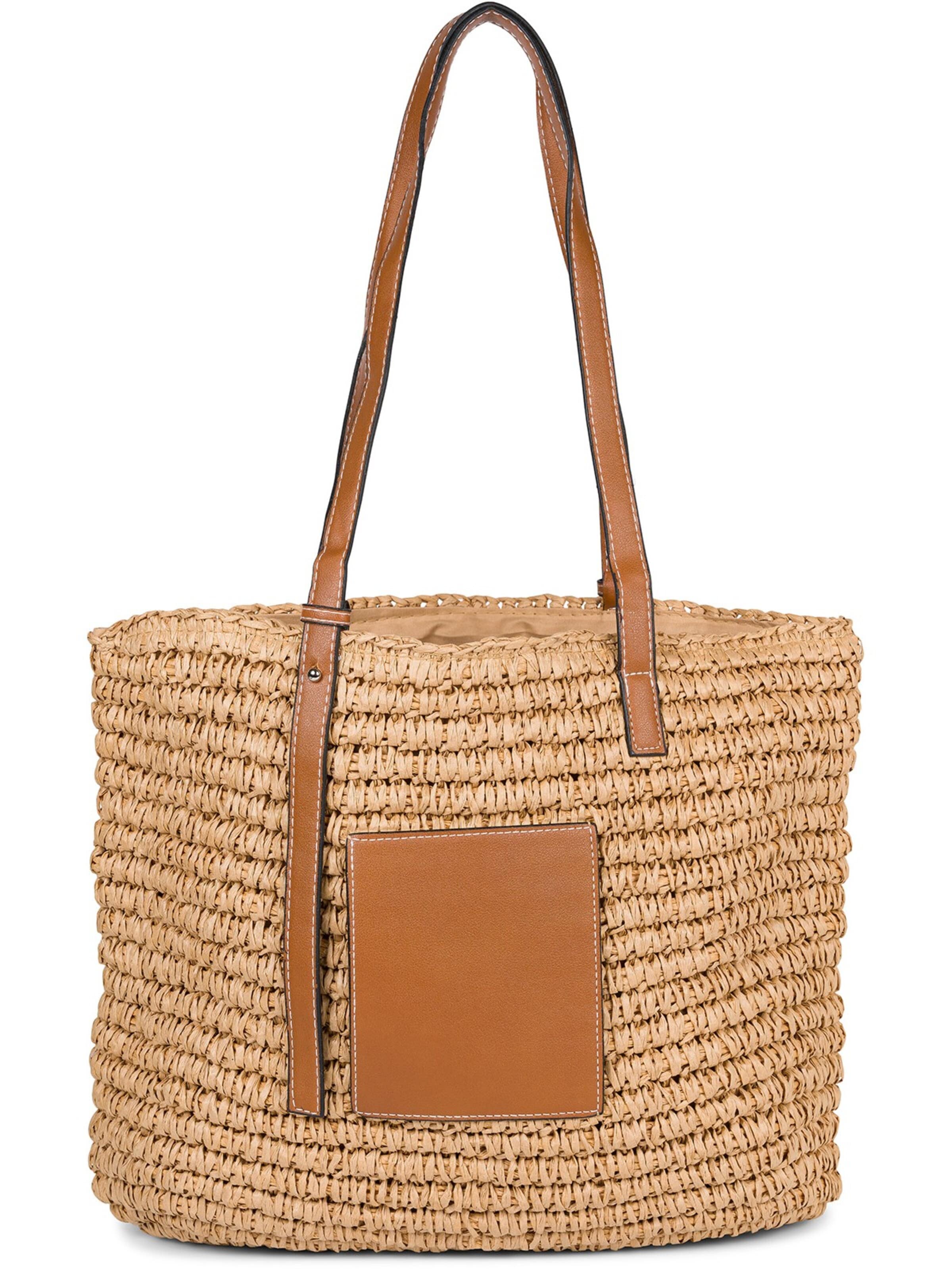 styleBREAKER Shopper‌‌‌‌‌‌‌ in Braun: Vorderseite