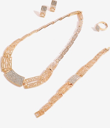 Parure de bijoux 'Gosia' SOHI en or : devant