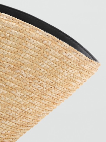 MANGOShopper torba 'SANJI' - bež boja