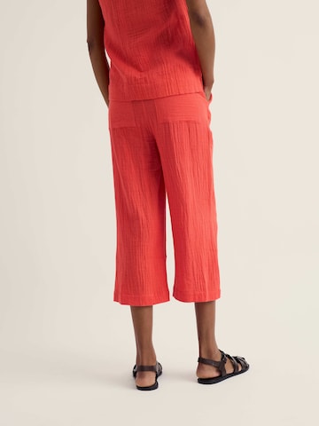 Seasalt Cornwall Loosefit Housut 'Tide Flow' värissä oranssi