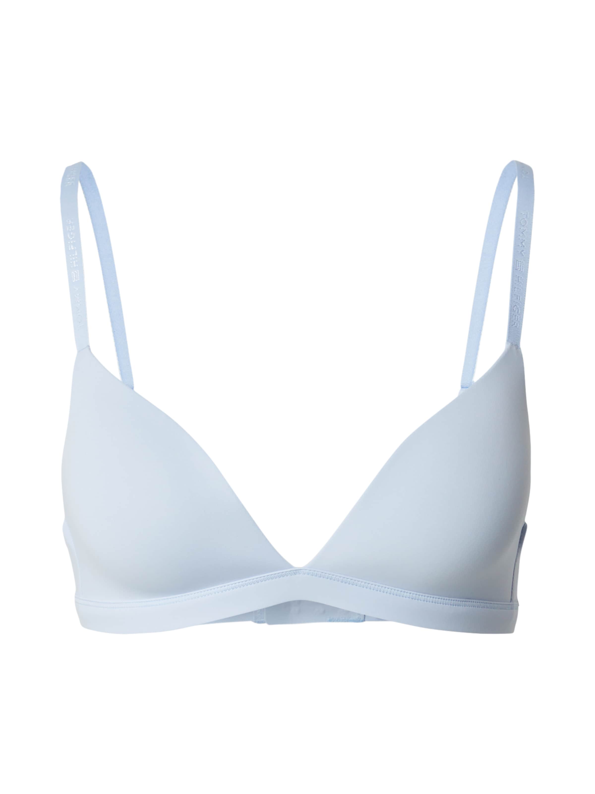 Tommy Hilfiger Underwear Треугольник Бюстгальтер 'Essential' в Синий: спереди