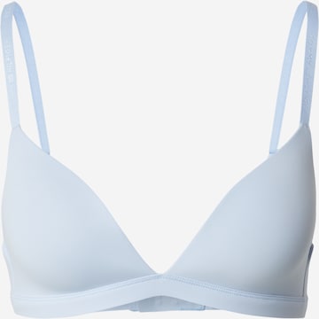 Tommy Hilfiger Underwear Треугольник Бюстгальтер 'Essential' в Синий: спереди