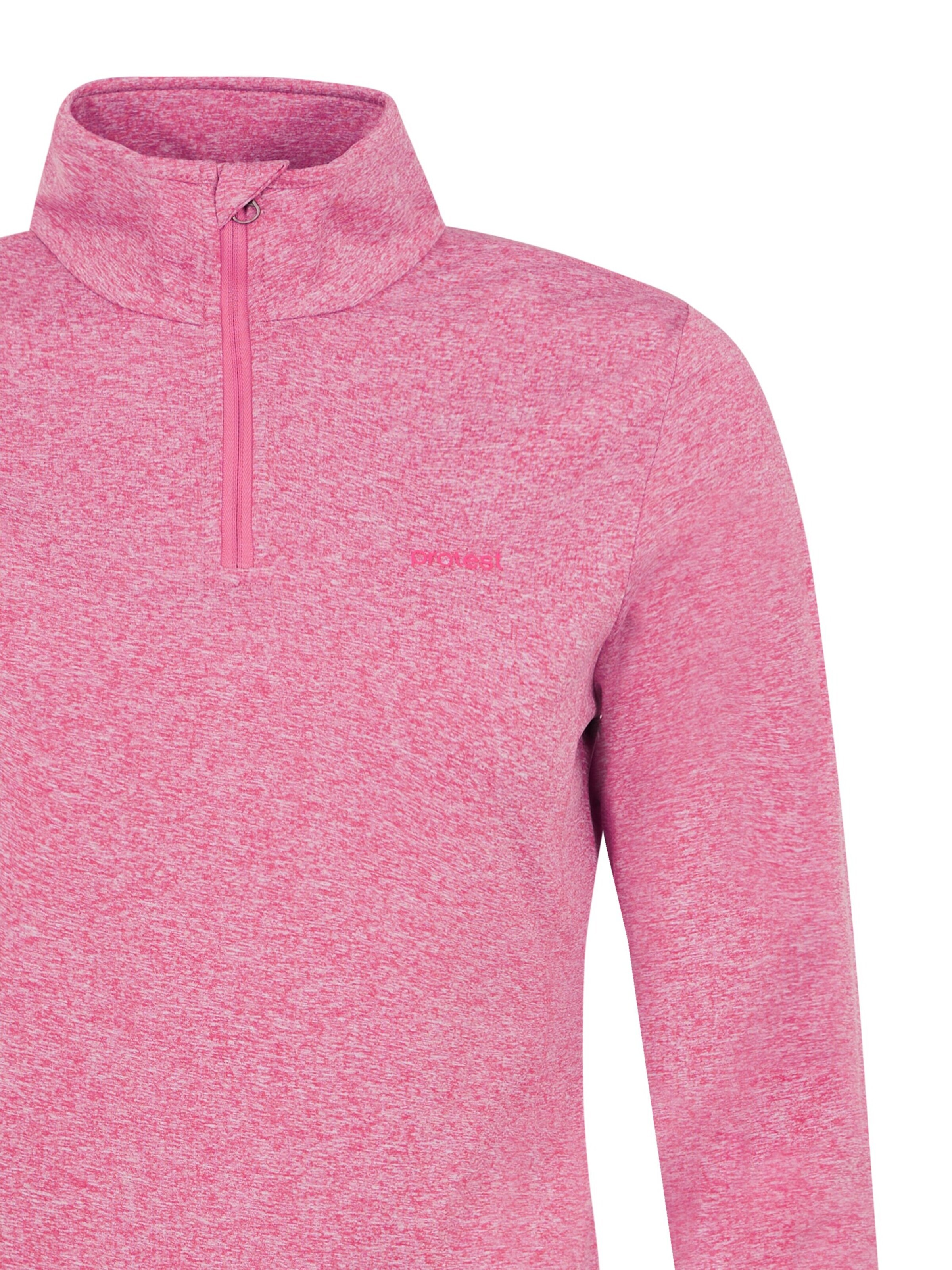 PROTEST Athletic Sweatshirt 'REFABRIZM' in Pink