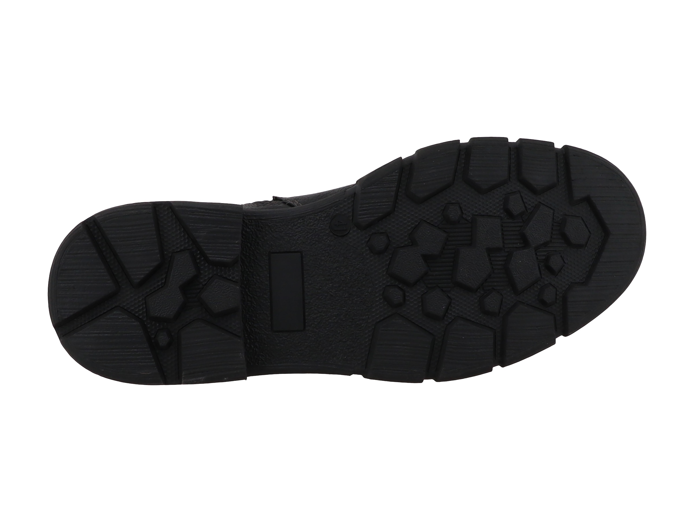 TOM TAILOR - Botas con cordones en negro