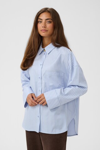 CULTURE - Camisa em azul: frente