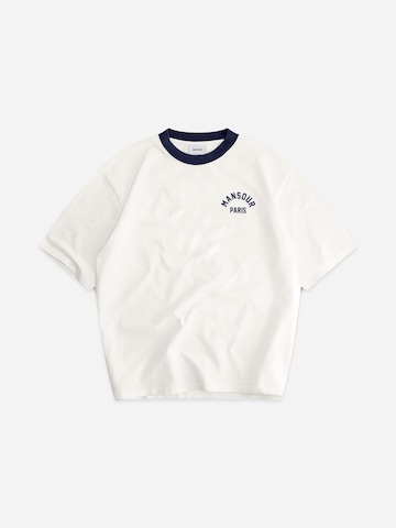 T-Shirt 'Arch Felt' Mansour en blanc