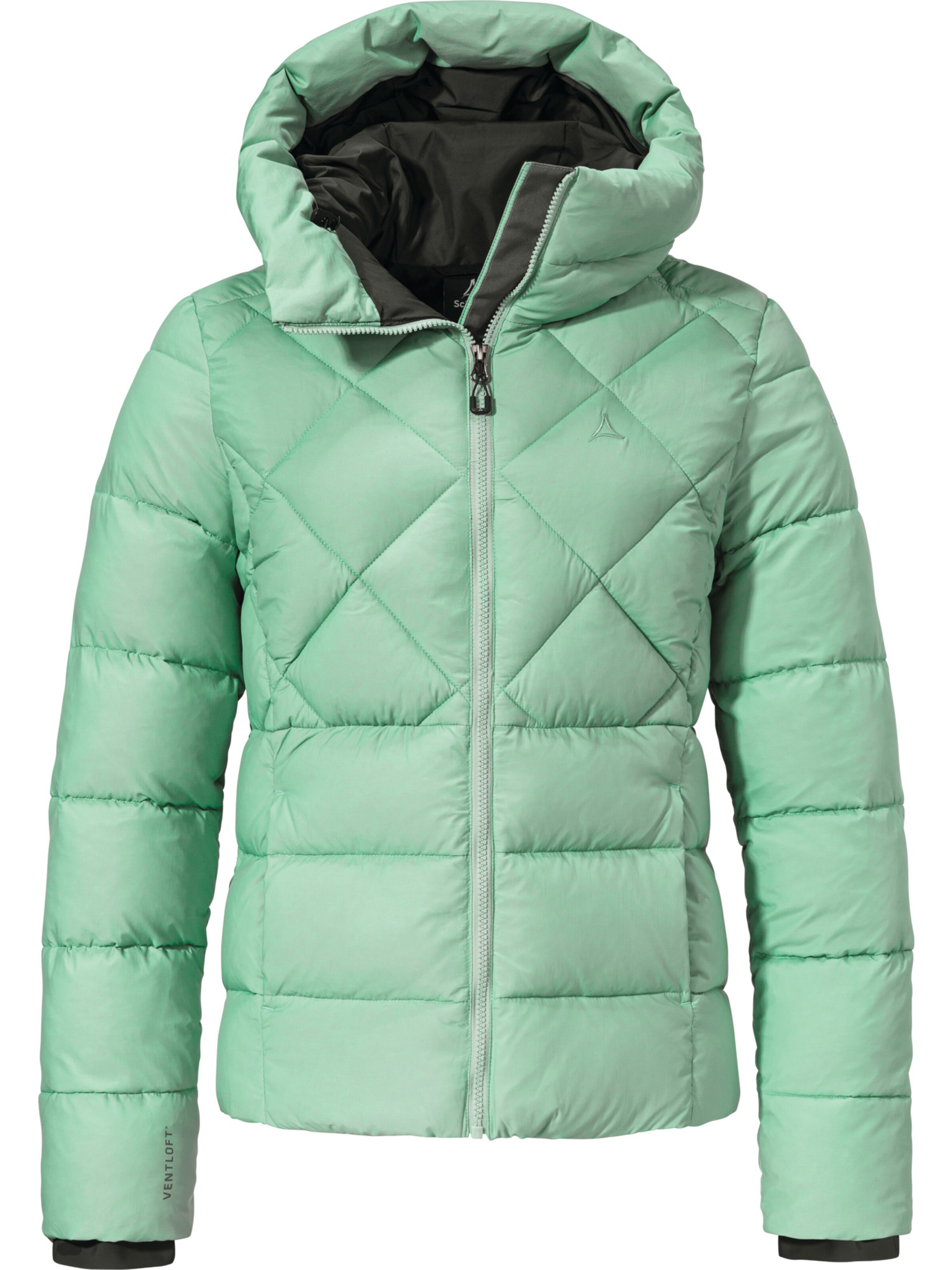 Schöffel Outdoorjas 'Boston' in Groen: voorkant