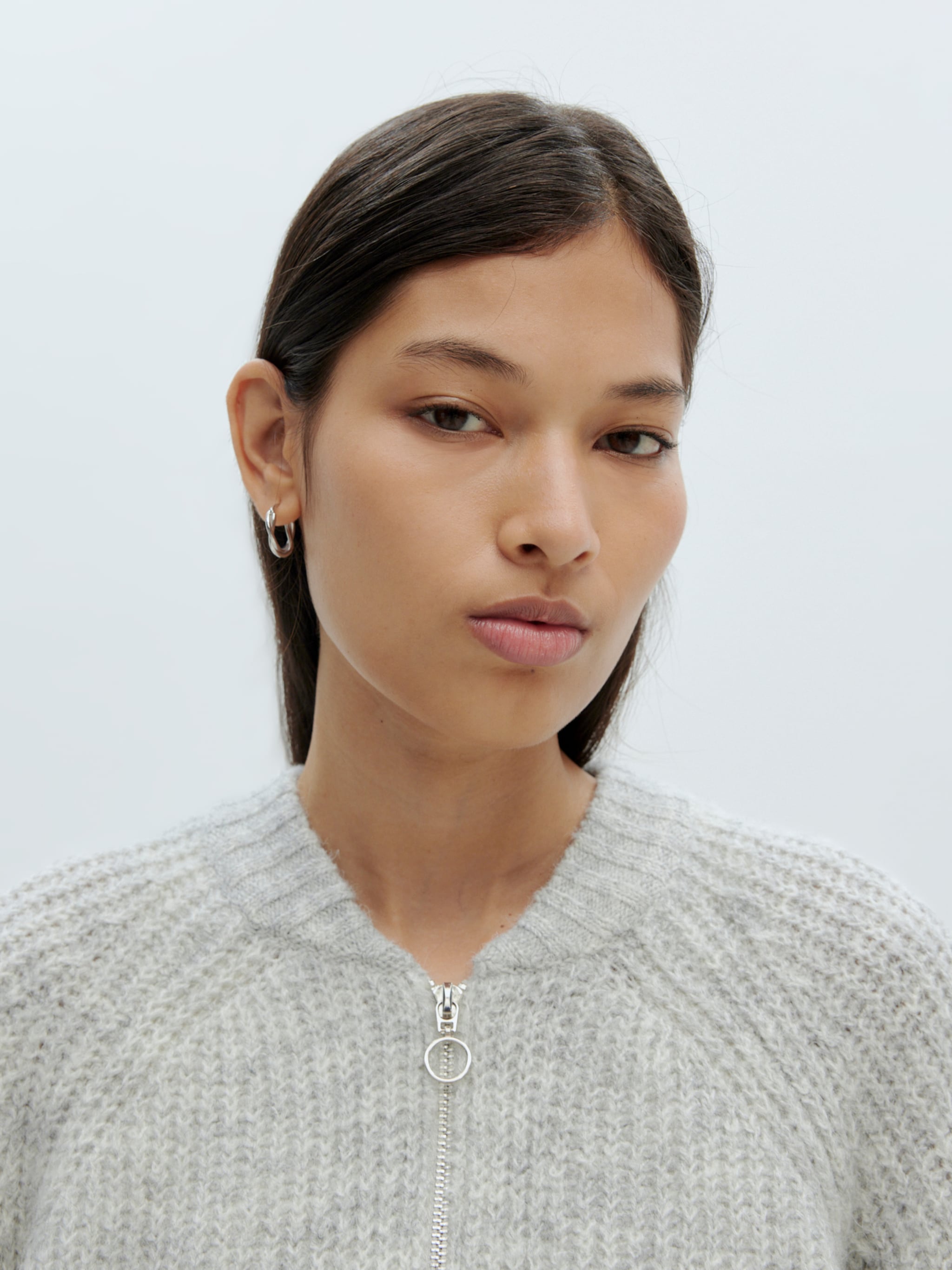 EDITED Produits Cardigan 'Rani' gris chiné