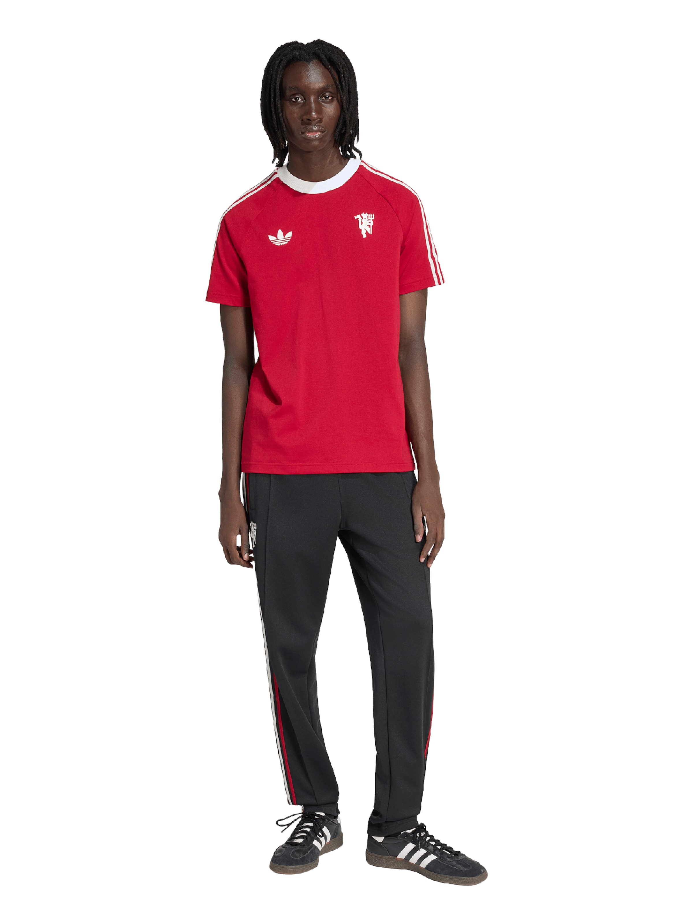 raudona ADIDAS PERFORMANCE Sportiniai marškinėliai 'MUFC'