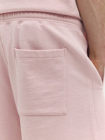 Pull&Bear Loosefit Shorts 'STWD' in Pink
