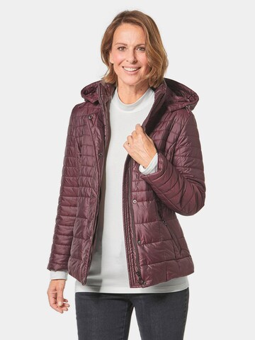 Goldner Winter Jacket in Purple: front