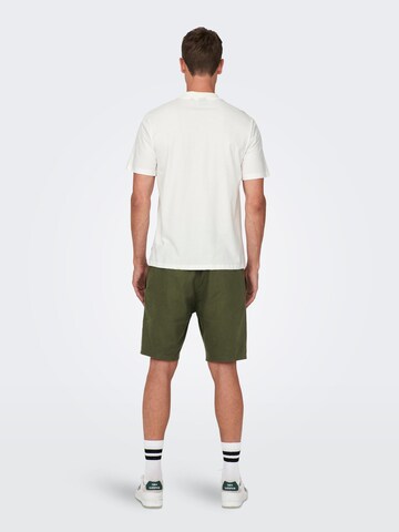 T-Shirt 'OTIS' Only & Sons en blanc