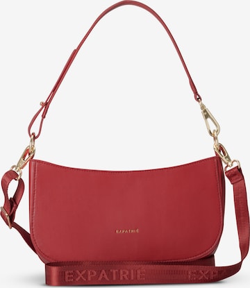 Expatrié - Bolso de hombro 'Féline' en rojo: frente