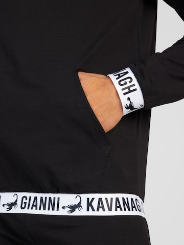 Gianni KavanaghSweater majica 'DRIFT' - crna boja