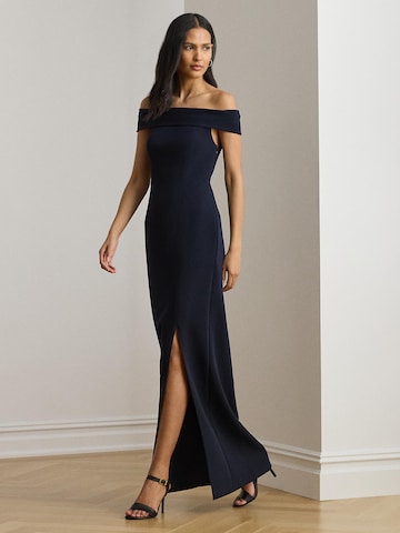 Lauren Ralph Lauren - Vestido de noche 'ADLAR' en azul: frente