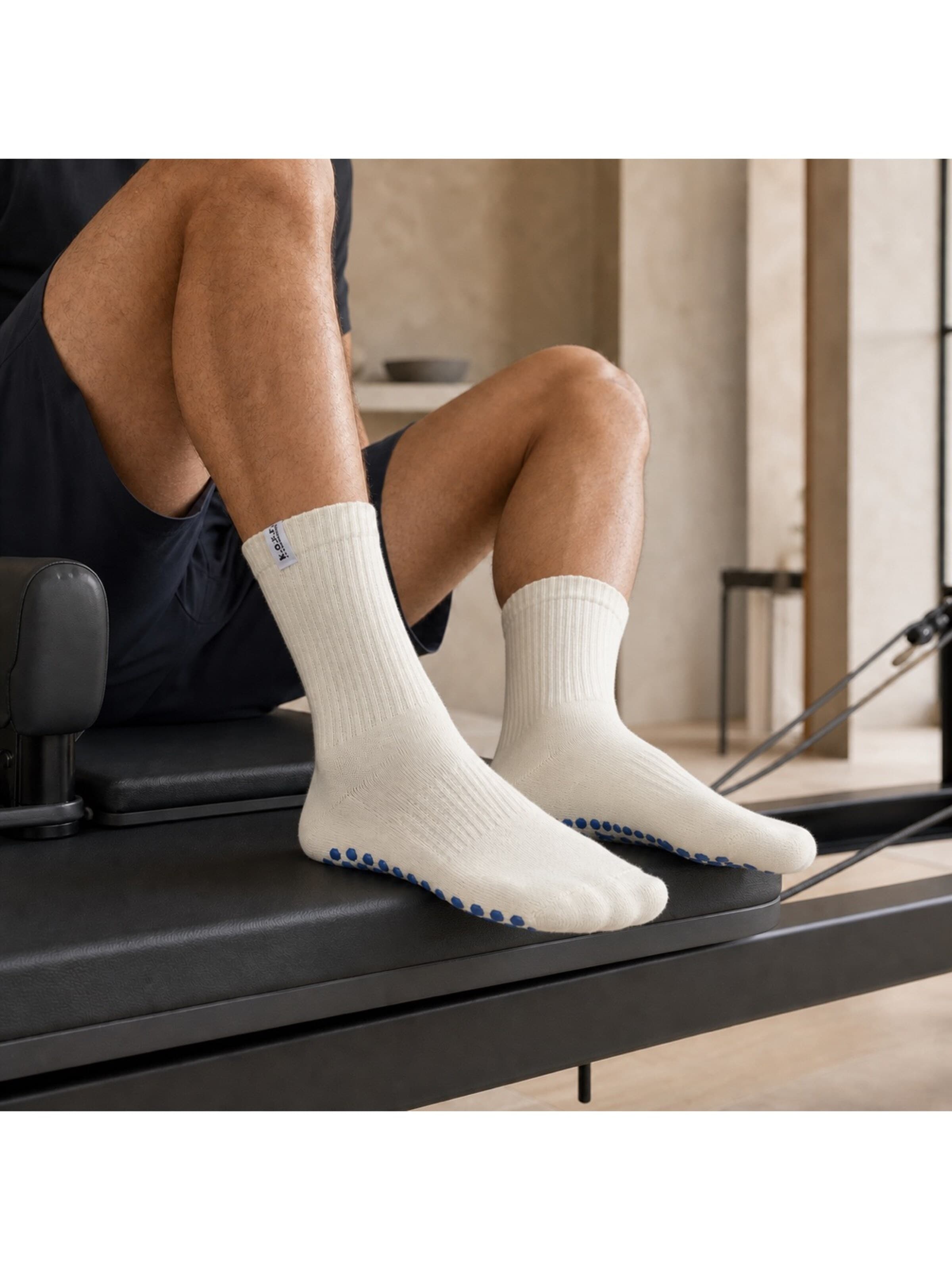 KORRHAUS Sportsokken 'STUDIO FOR HIM' in Wit