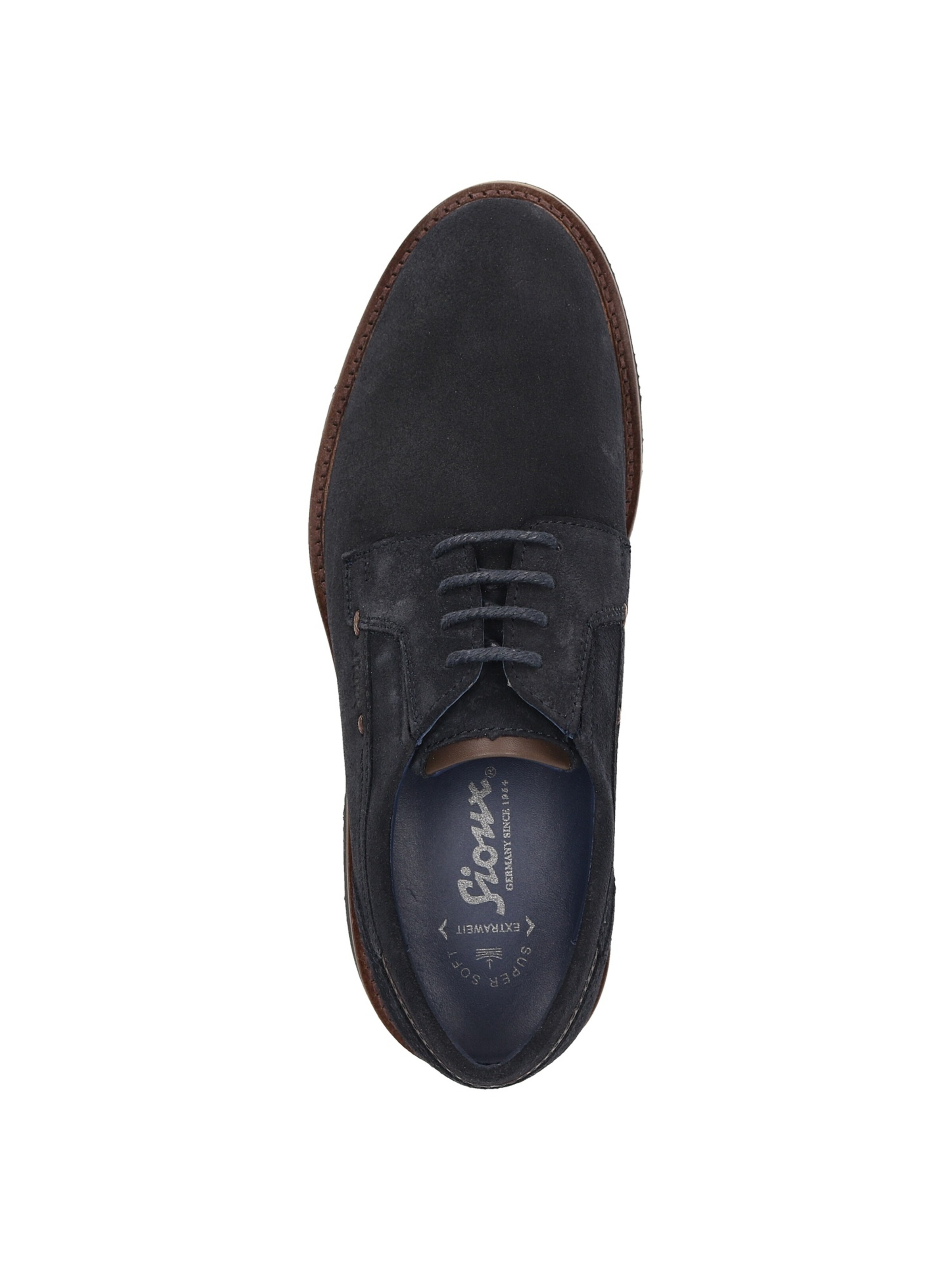 SIOUX Schnürschuh ' Dilip-716-H ' in Blau