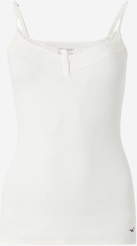 HOLLISTER Toppi värissä valkoinen: etupuoli