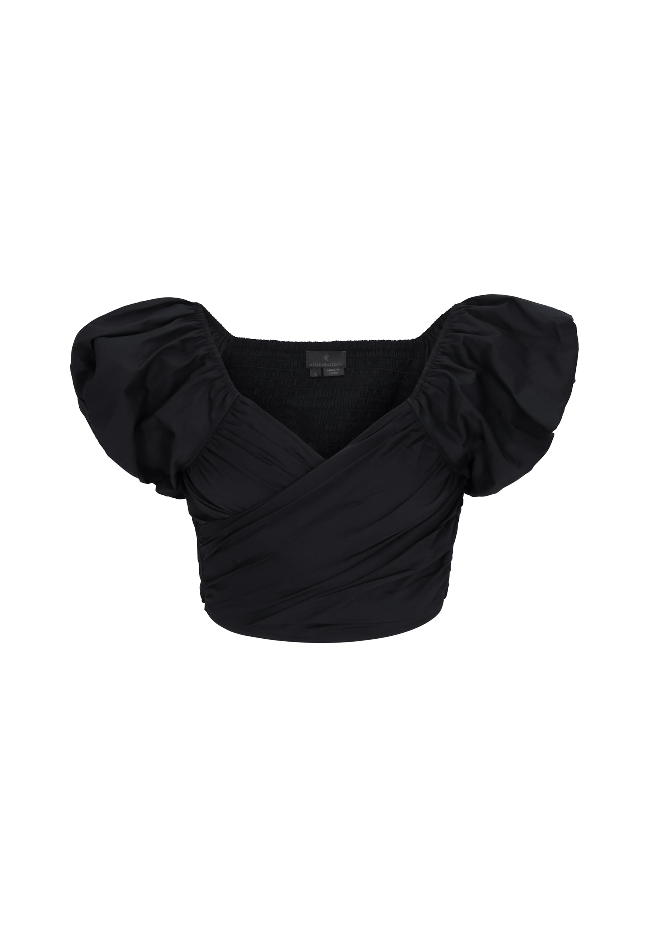 DreiMaster Klassik - Blusa 'Classic' en negro: frente