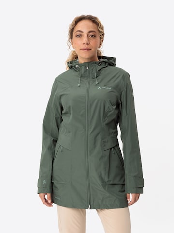 VAUDE Outdoorjas 'Skomer PR II' in Groen: voorkant