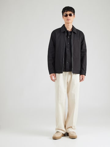 juoda JACK & JONES Standartinis modelis Marškiniai