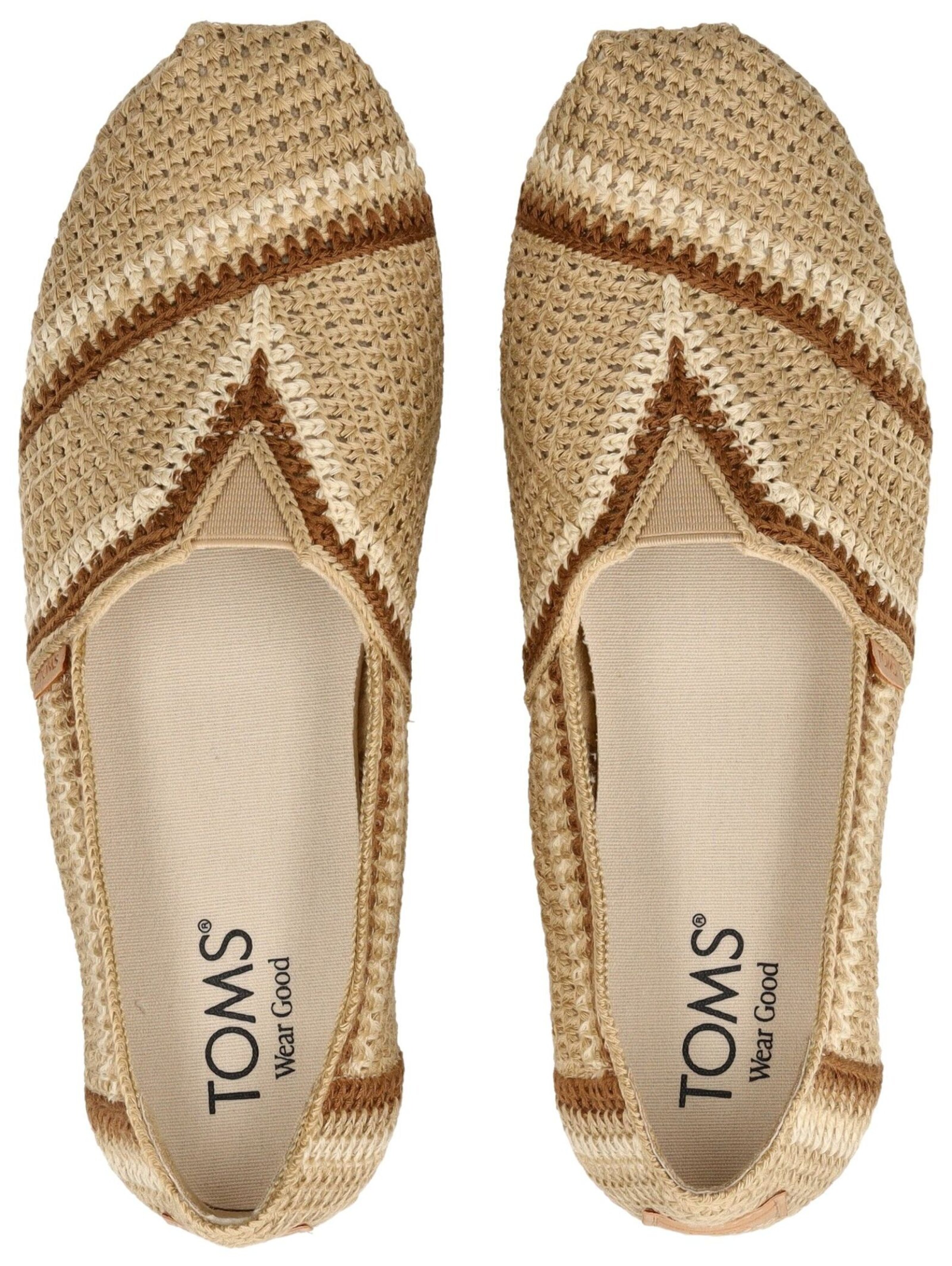 Slipper di TOMS in beige