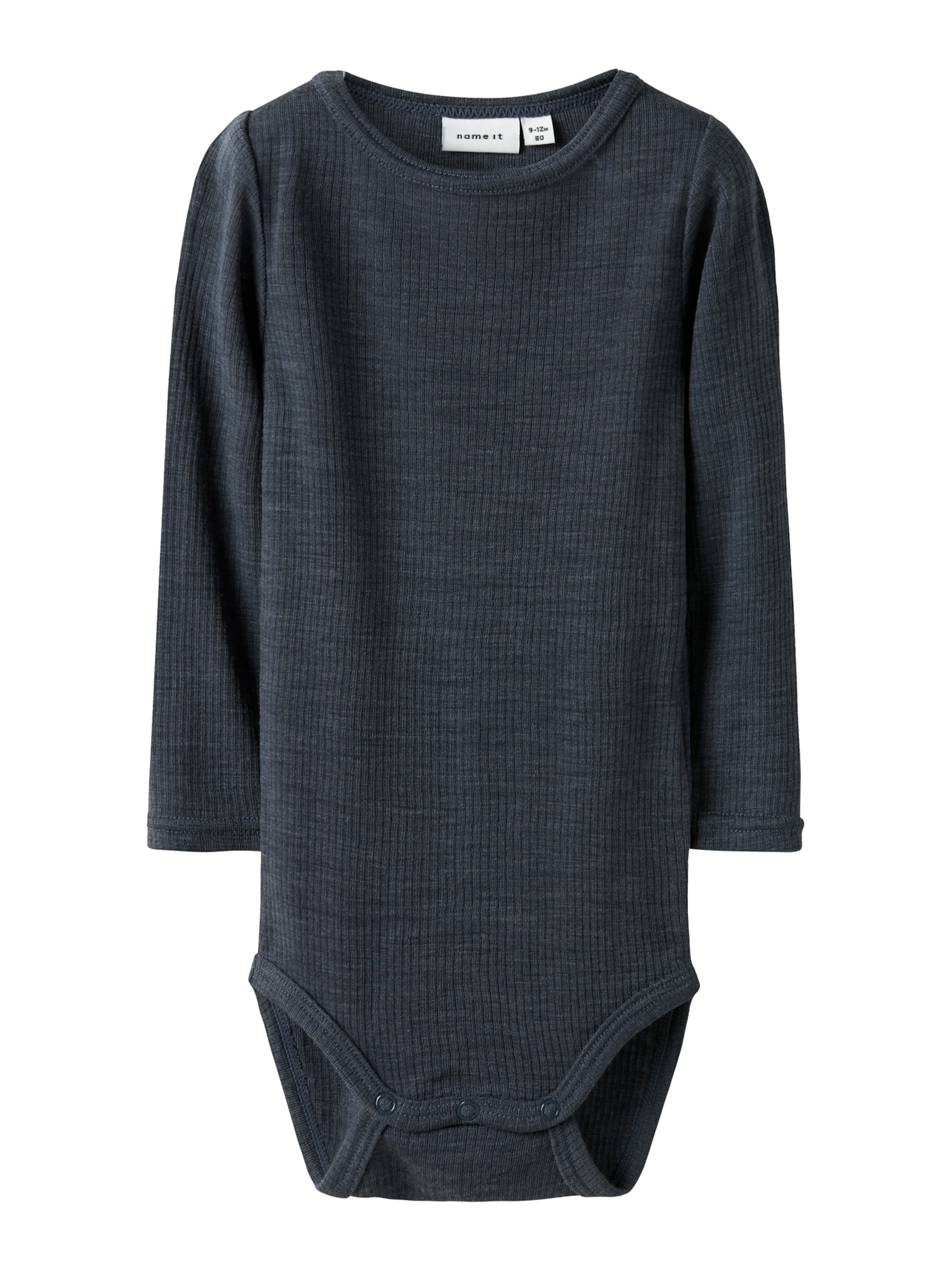 NAME IT Ползунки/боди 'NBNWax' в Синий: спереди