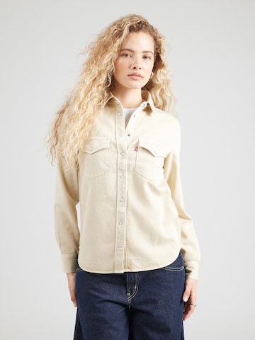smėlio LEVI'S ® Palaidinė 'Essential Western Shirt': priekis