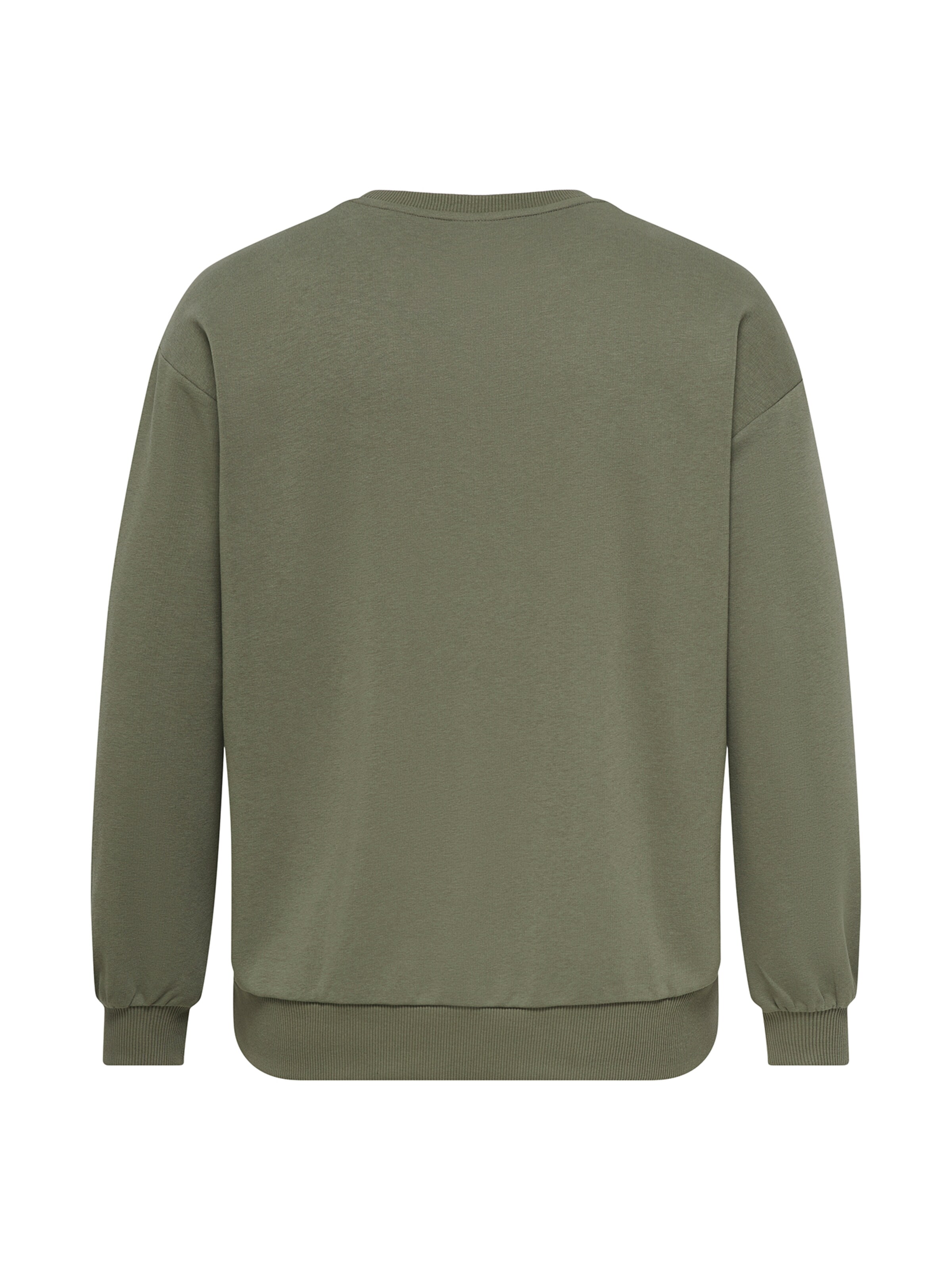ONLY Carmakoma - Sweatshirt 'CARAMELIA' em verde
