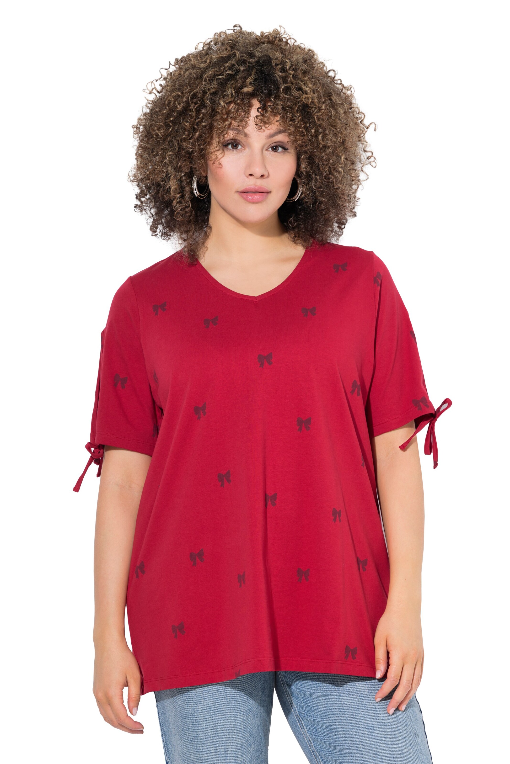 Ulla Popken Shirt in Red: front